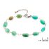 Pulsera de amazonita azul natural - Imagen 2